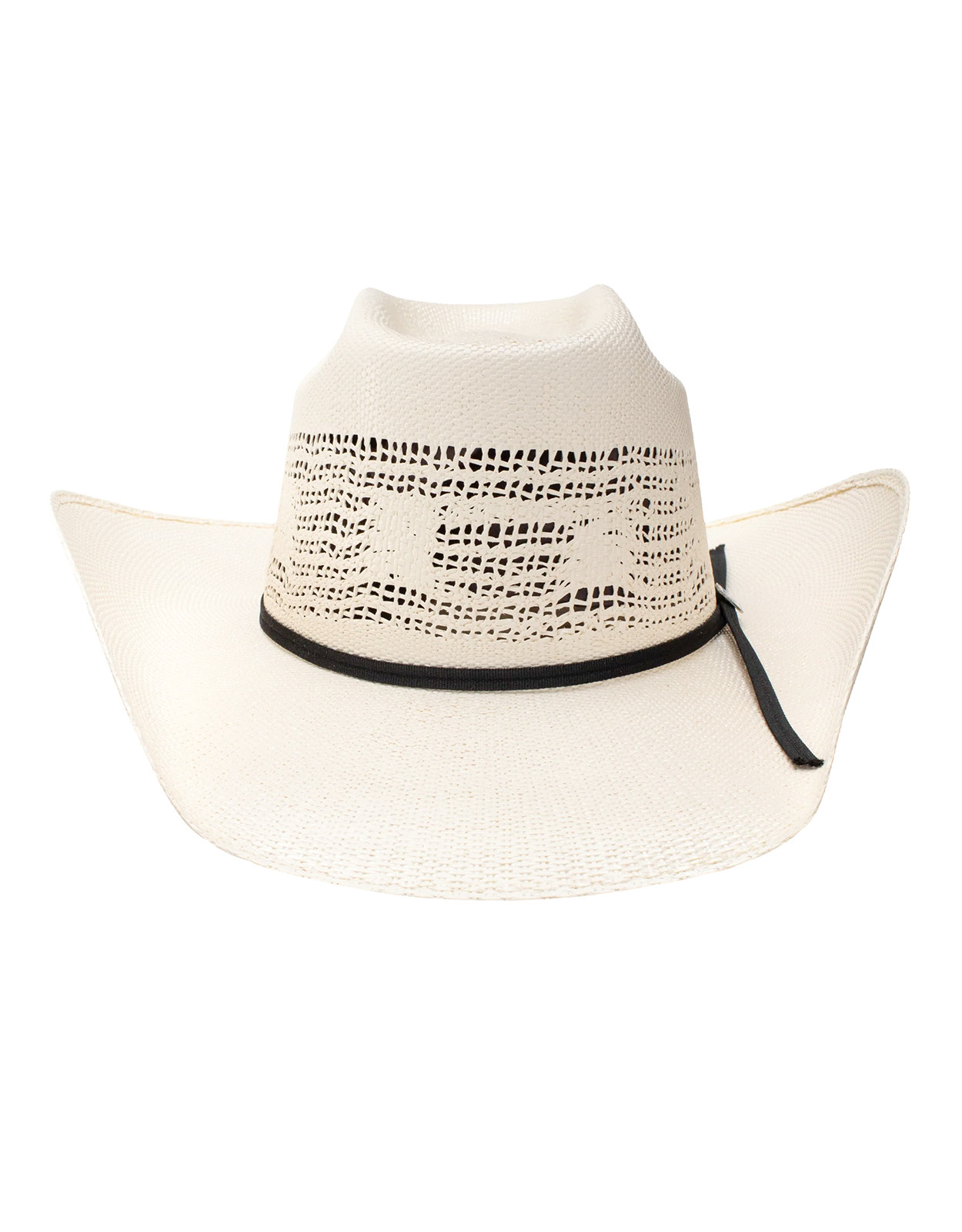 Cody Johnson Cojo Vaquero Bangora Straw Brick Crown Cowboy Hat - Natural