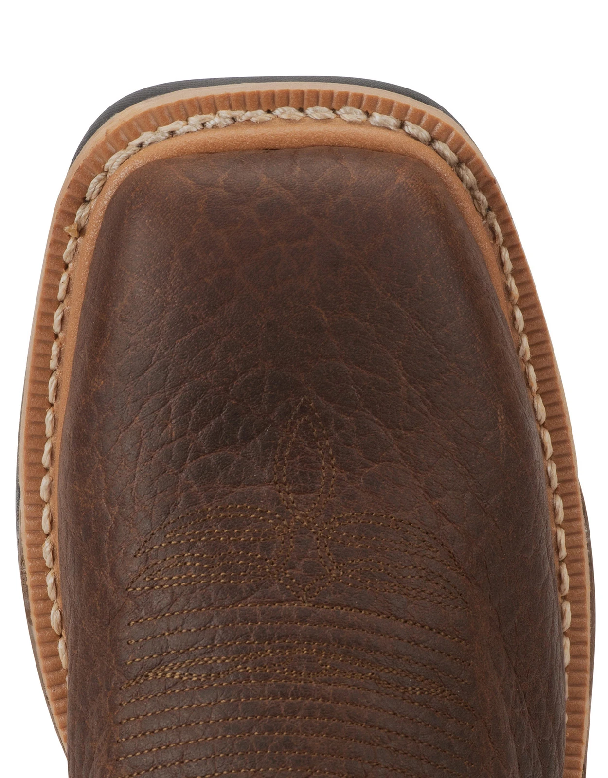Justin Men's Roughneck 12" Square Steel Toe Waterproof EH Work Boots - Brown/Burnt Sienna (Closeout)