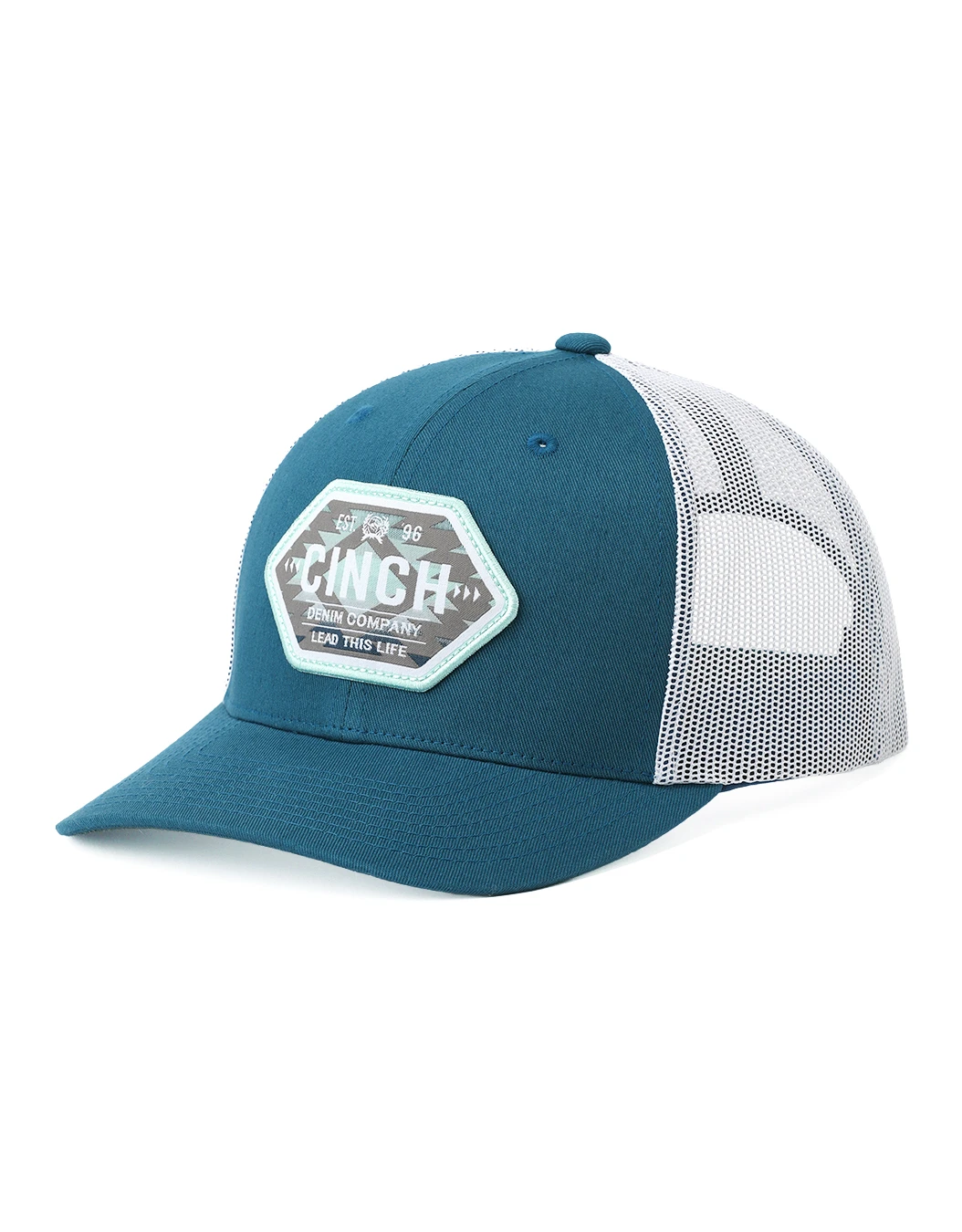 Cinch Snapback Solid Logo Cap - Teal Blue