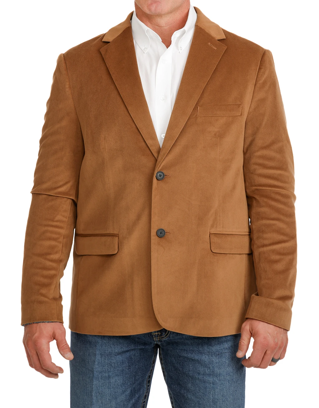 Cinch Men's Solid Corduroy Sport Coat - Brown