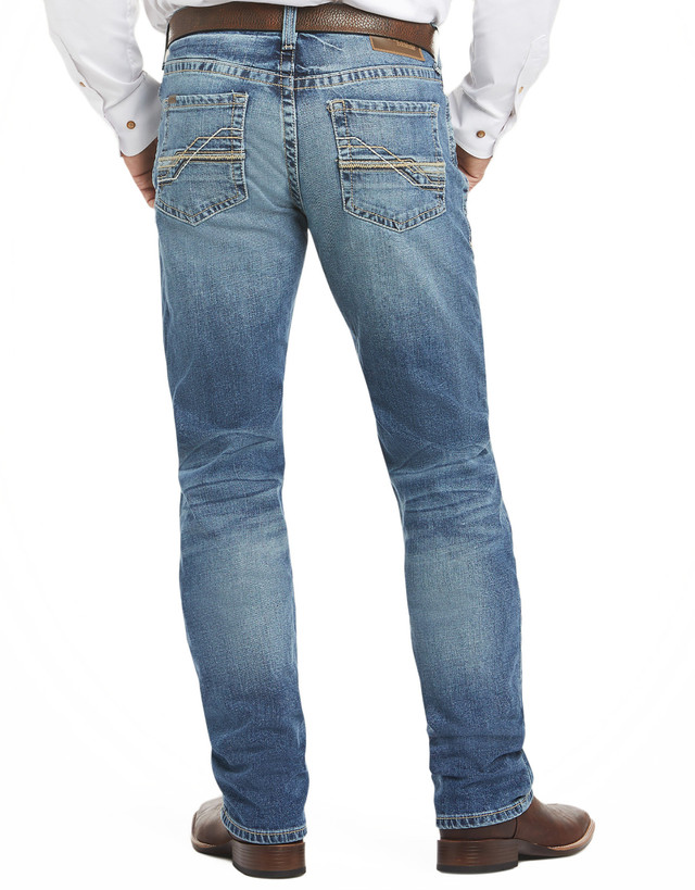 Ariat Boy's B4 Relaxed Low Rise Relaxed Fit Boot Cut Jeans