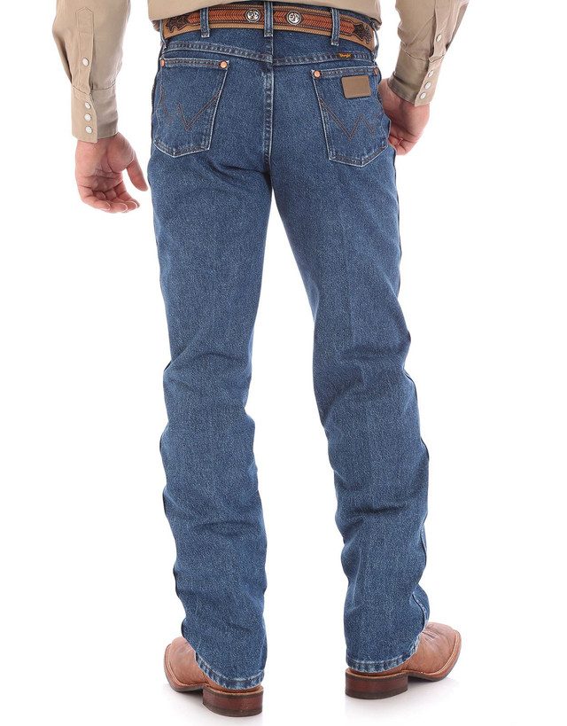 Men's Wrangler Cowboy Cut Original Fit Straight Leg Rigid Jeans – 13MWZ, Blue
