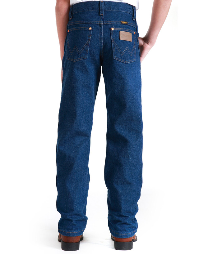 Wrangler Boys' Retro Low Rise Relaxed Fit Boot Cut Jeans