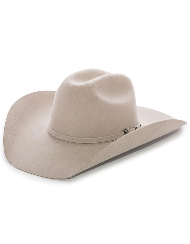 Corral Gunsmoke 3X Wool Low Cattleman Crown Cowboy Hat