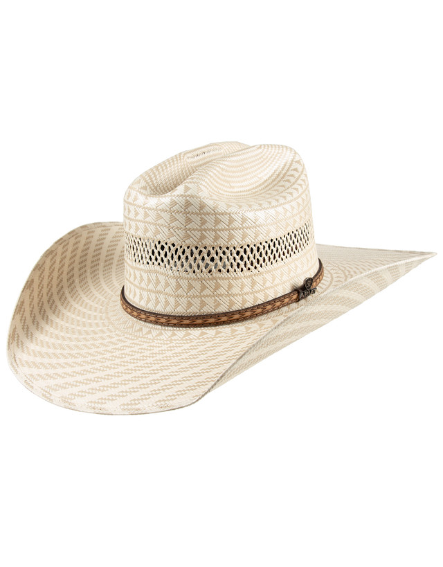 Chapeau De Cowboy MHT Master Hatters Of Texas En Paille Durcie – Taille 6 1/2