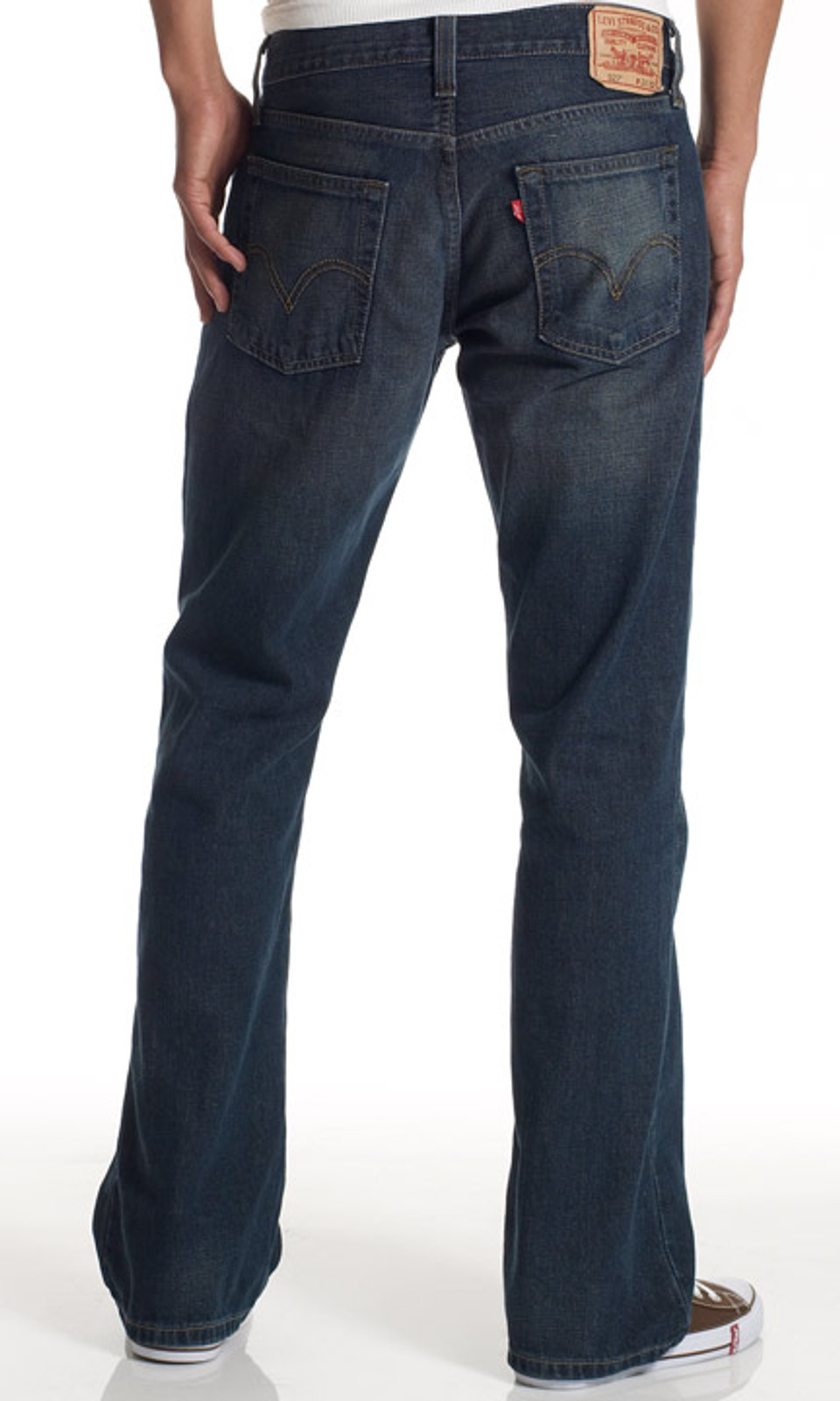 Levi's Men's 527 Slim Bootcut Low Rise Slim Fit Boot Cut Jeans - Overhaul