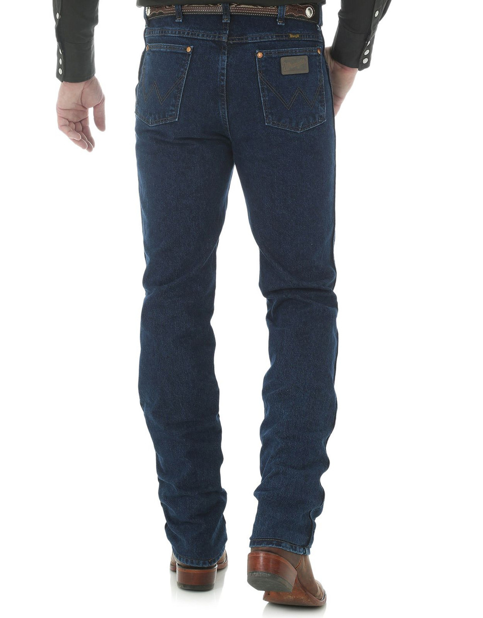 Wrangler Men's 936 Slim High Rise Slim Fit Boot Cut Jeans - Dark Stone