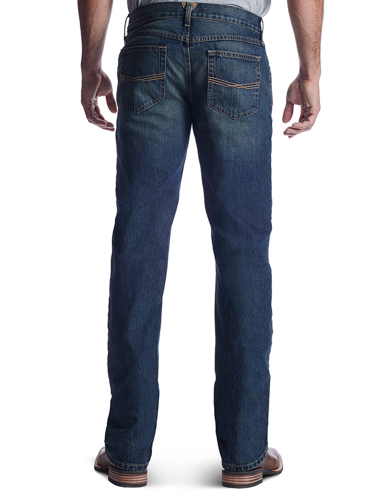 【THEAIRTOWN】POTATO FRINGE DENIM PT ダメージデニム Ariat Men's M5 Straight Legacy Low Rise Straight Fit
