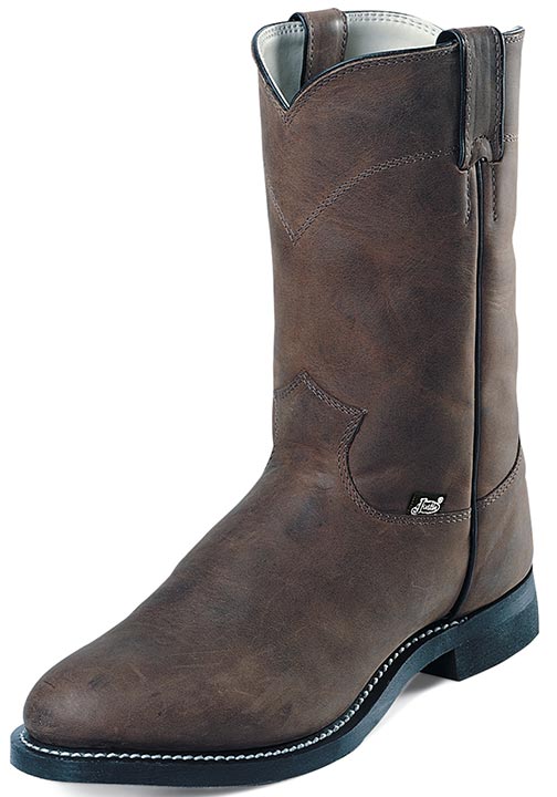 justin roper boots brown