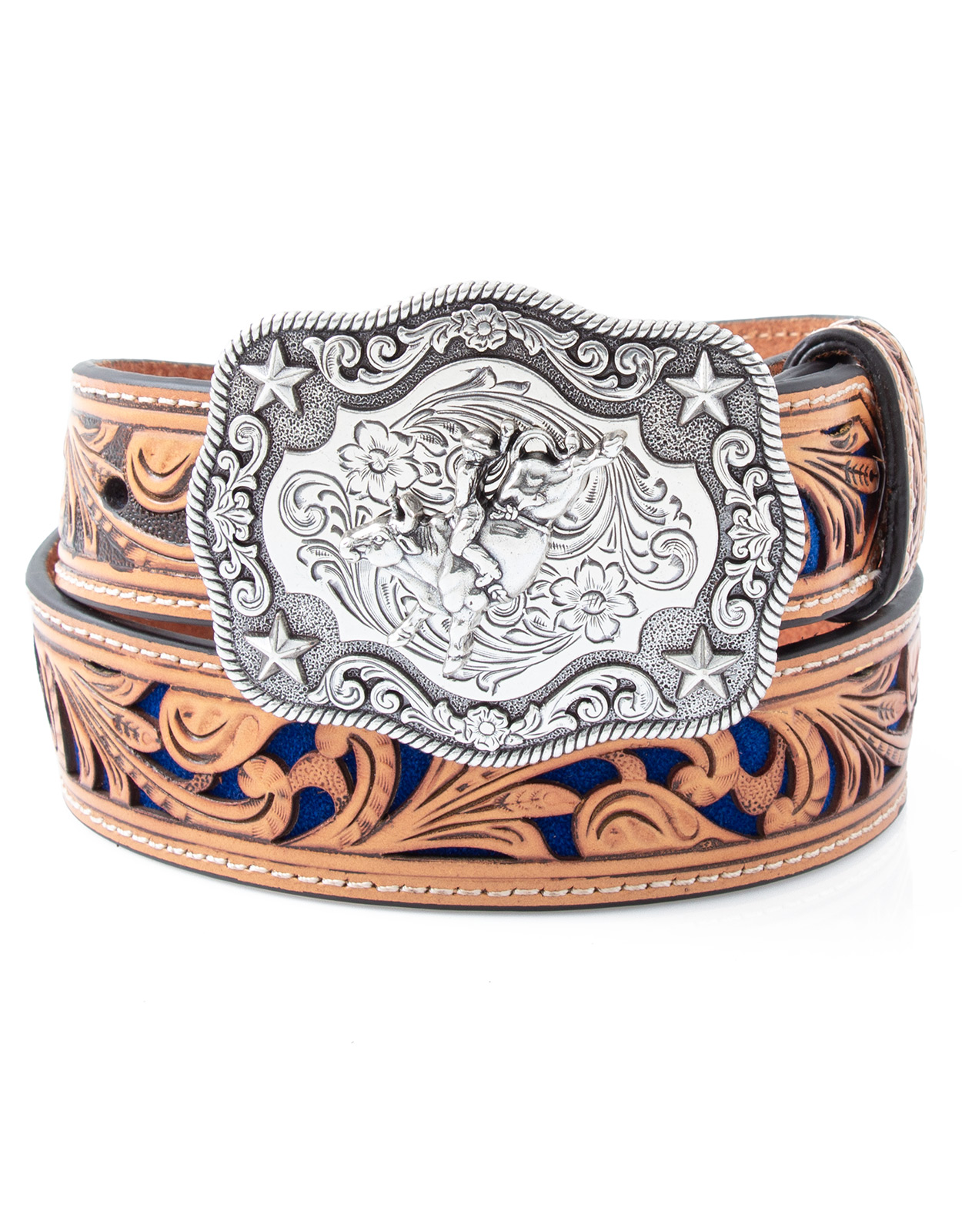 ★ Fallett★ Buckle Flower Man to Man Oatmeal FA2501CR01OT MINGPAI Engraved Flower Buckle Belt Cowboy Belts For Men