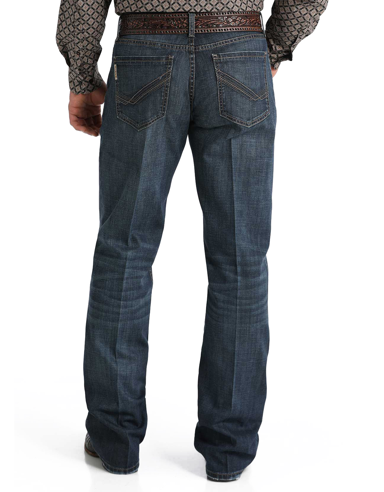 ★ ★ Men's Relaxed Fit Topstitch Patch Logo Shor MB30037001-2__68333.1741376108