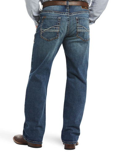 Ariat Men's M4 Ramos Relaxed Fit Boot Cut Jeans - Cayman Wash