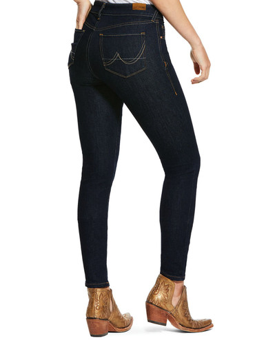 Rise Rise Stretch Skinny Ultra Perfect - Ariat Mid Jeans Women\'s Rinse