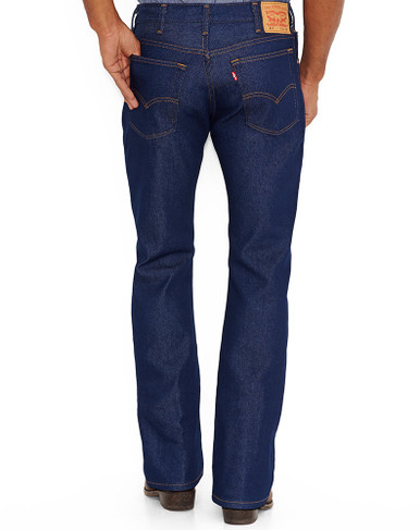 Levi's Men's 517 Bootcut Mid Rise Regular Fit Boot Cut Jeans - Indigo Flex