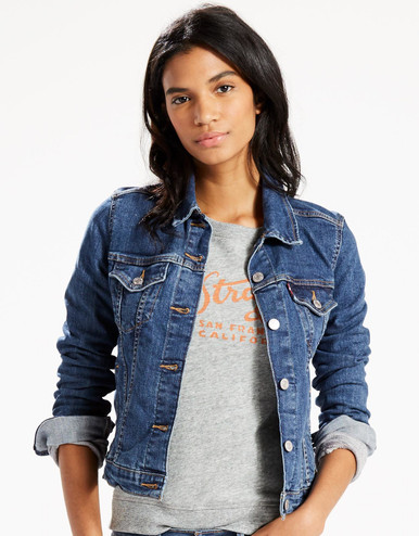 Big Girls Denim Trucker Jacket - Dark Wash | Levi's® US