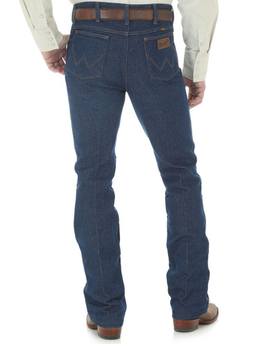 Wrangler Men's 936 Slim High Rise Slim Fit Boot Cut Jeans - Rigid Indigo