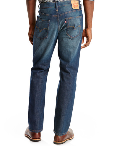 Levi's Men's 541 Athletic Taper Stretch Mid Rise Relaxed Fit Tapered ...