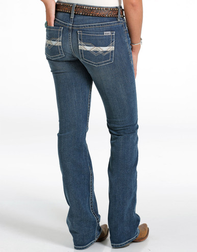 Cruel Women's Hannah Stretch Moderate Rise Slim Fit Boot Cut