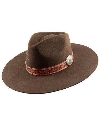 Women’s Western hat by Charlie Horse. Tan wool, very clean no stains! size M Charlie 1 Horse Women Distressed Tan Lakota Hat | JW Stores main image 2