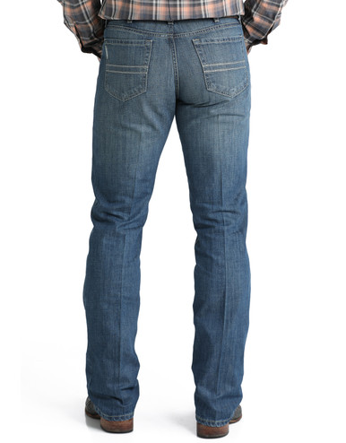 Cinch Men's Silver Label Mid Rise Slim Fit Straight Leg
