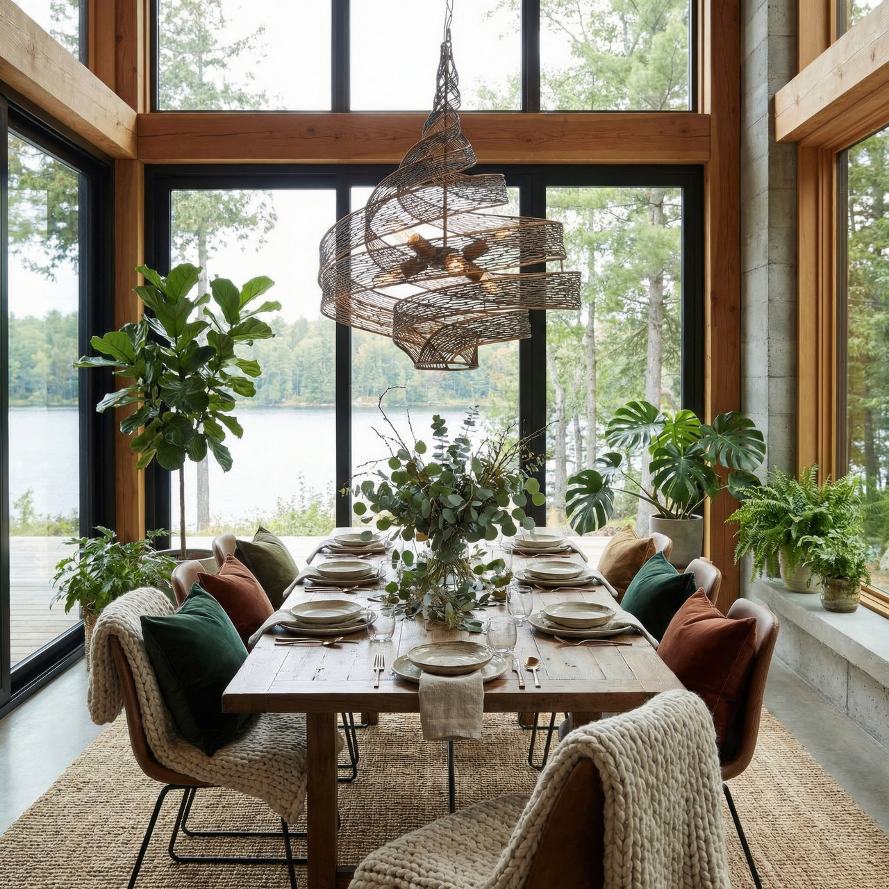 Flow Six Light Pendant - Thumbnail 3