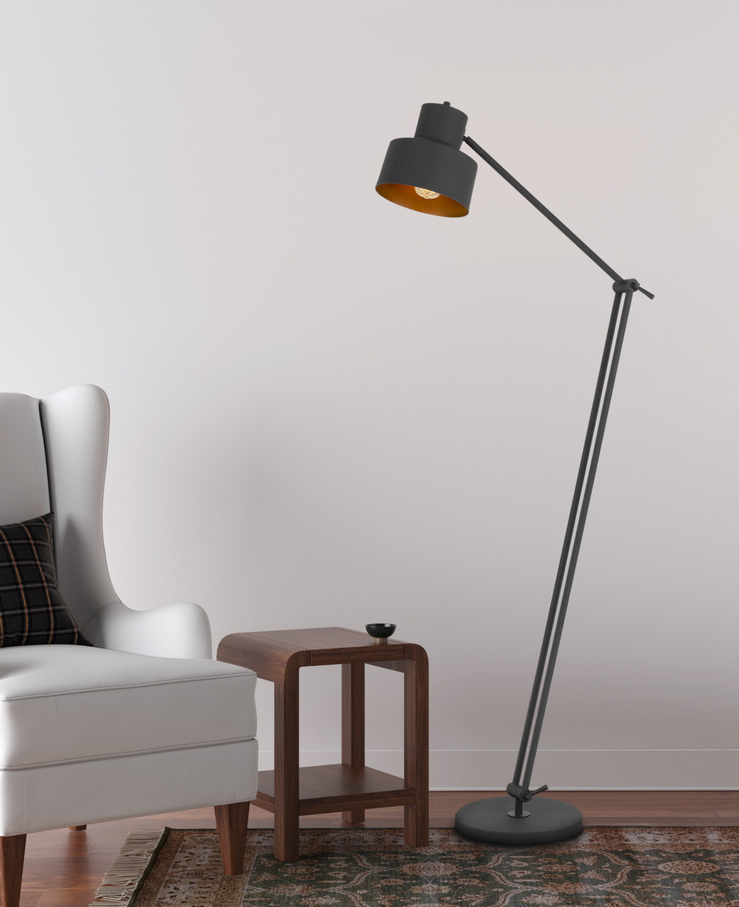 Cal Lighting Davidson Floor Lamp - Thumbnail 2