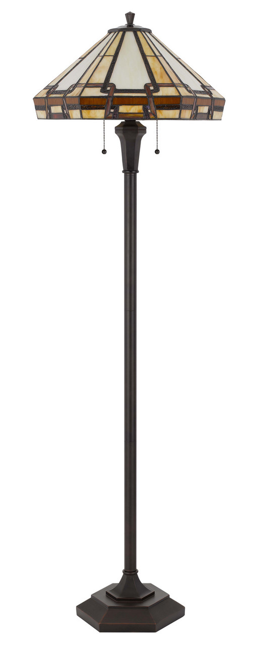 Cal Lighting Tiffany Floor Lamp - Thumbnail 3