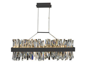 Allegri - 030252-052 - LED Island Pendant - Glacier - Matte Balck