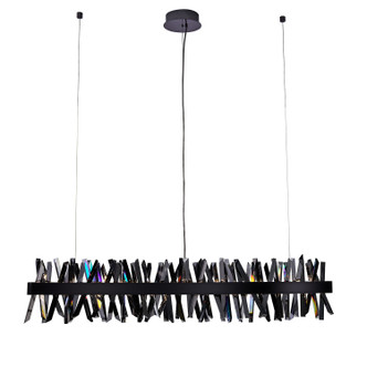 manufacturer_finish:Black Nickel|light_output:5400.00lm|cri:90|crystal:Smoked Firenze