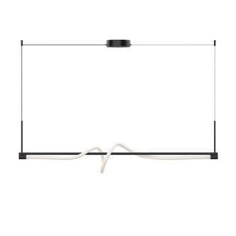 Cursive LED Linear Pendant (LP95354-BK-UNV)