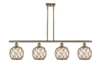 manufacturer_finish:Antique Brass|manufacturer_glass:Clear Farmhouse Glass with Brown Rope|light_output:220.00lm|color_temperature:2200K|cri:99