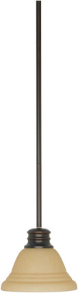 Nuvo Lighting - 60-1277 - One Light Mini Pendant - Empire - Mahogany Bronze