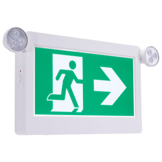 Satco - 67-511 - LED Exit Sign - White