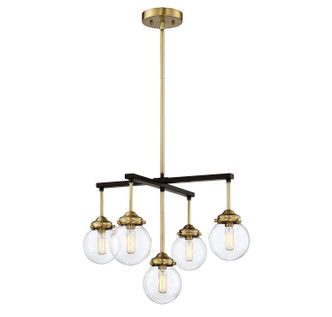 Mchan Five Light Chandelier (M10041ORBNB)
