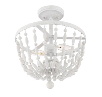 Msemi Two Light Semi-Flush Mount (M60028DW)
