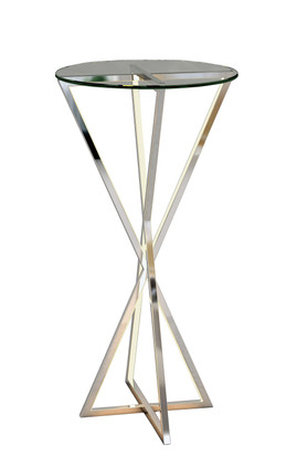 ET2 - E71011-PC - LED Accent Table - York - Polished Chrome