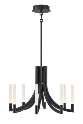 Eurofase - 49010-039 - Eight Light Chandelier - Black