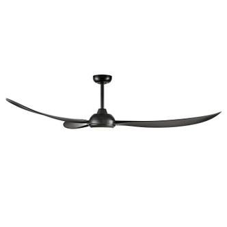 Wynleaf 72" Ceiling Fan (1087WLED-MBK-MBK)