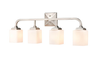 Millennium - 4324-BN - Four Light Vanity - Eddison - Brushed Nickel