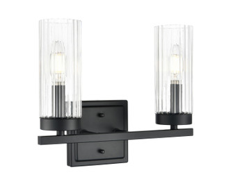Millennium - 46002-MB - Two Light Vanity - Iversen - Matte Black