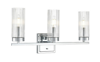 Millennium - 46003-CH - Three Light Vanity - Iversen - Polished Chrome