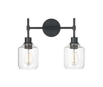 Millennium - 46942-MB - Two Light Vanity - Asheville - Matte Black