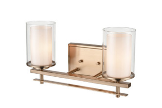 Millennium - 5502-MG - Two Light Wall Sconce - Huderson - Modern Gold