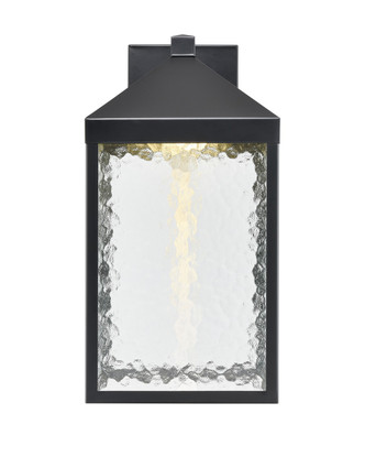 Millennium - 72201-PBK - LED Outdoor Wall Sconce - Aaron - Powder Coated Black