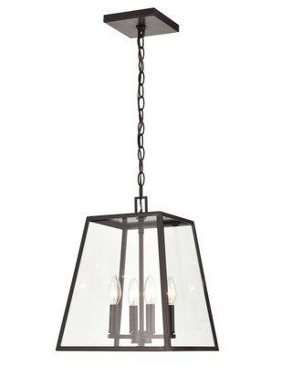 Millennium - 8014-PBZ - Four Light Outdoor Lantern - Grant - Powder Coat Bronze