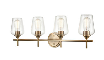 Millennium - 9704-MG - Four Light Vanity - Ashford - Modern Gold