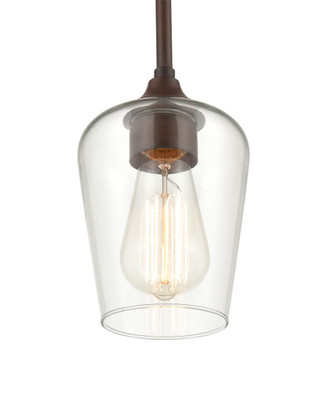 Ashford One Light Mini Pendant (9731-RBZ)