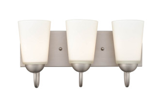 Millennium - 9813-SN - Three Light Vanity - Ivey Lake - Satin Nickel