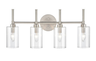 Millennium - 9924-BN - Four Light Vanity - Chastine - Brushed Nickel