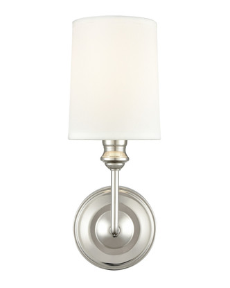 Millennium - 99801-PN - One Light Wall Sconce - Leena - Polished Nickel